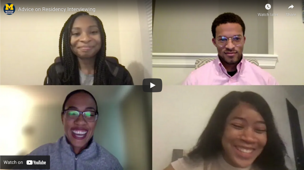 Advice on Residency Interviewing Panel